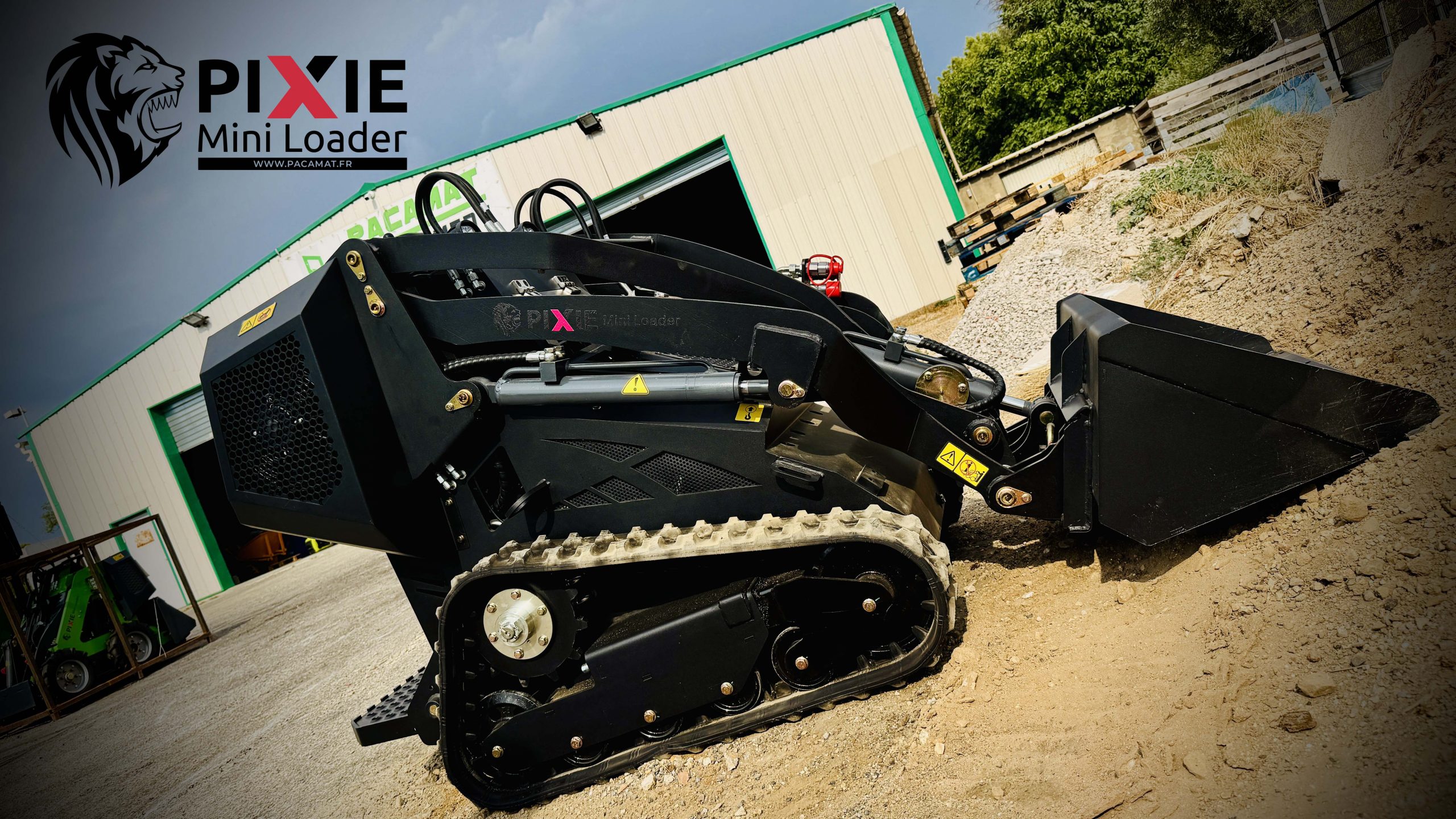 Valet de ferme / Mini chargeuse PIXIE TRACKS PX450