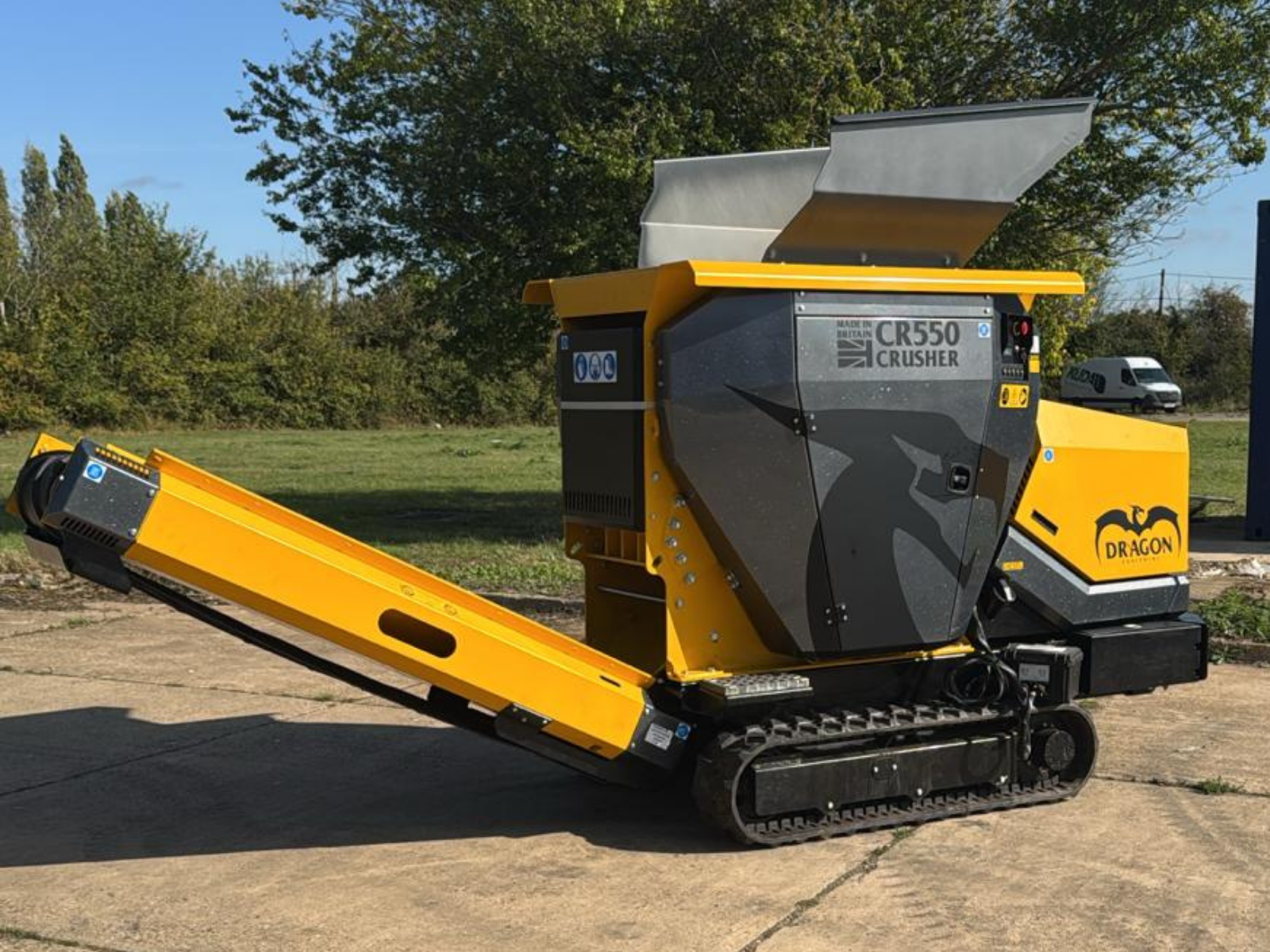 DRAGON CR550 concasseur sur chenilles